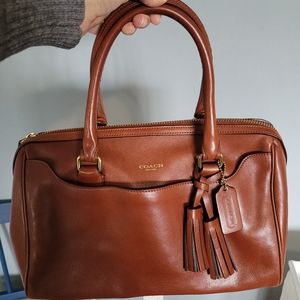 Coach vintage leather bag